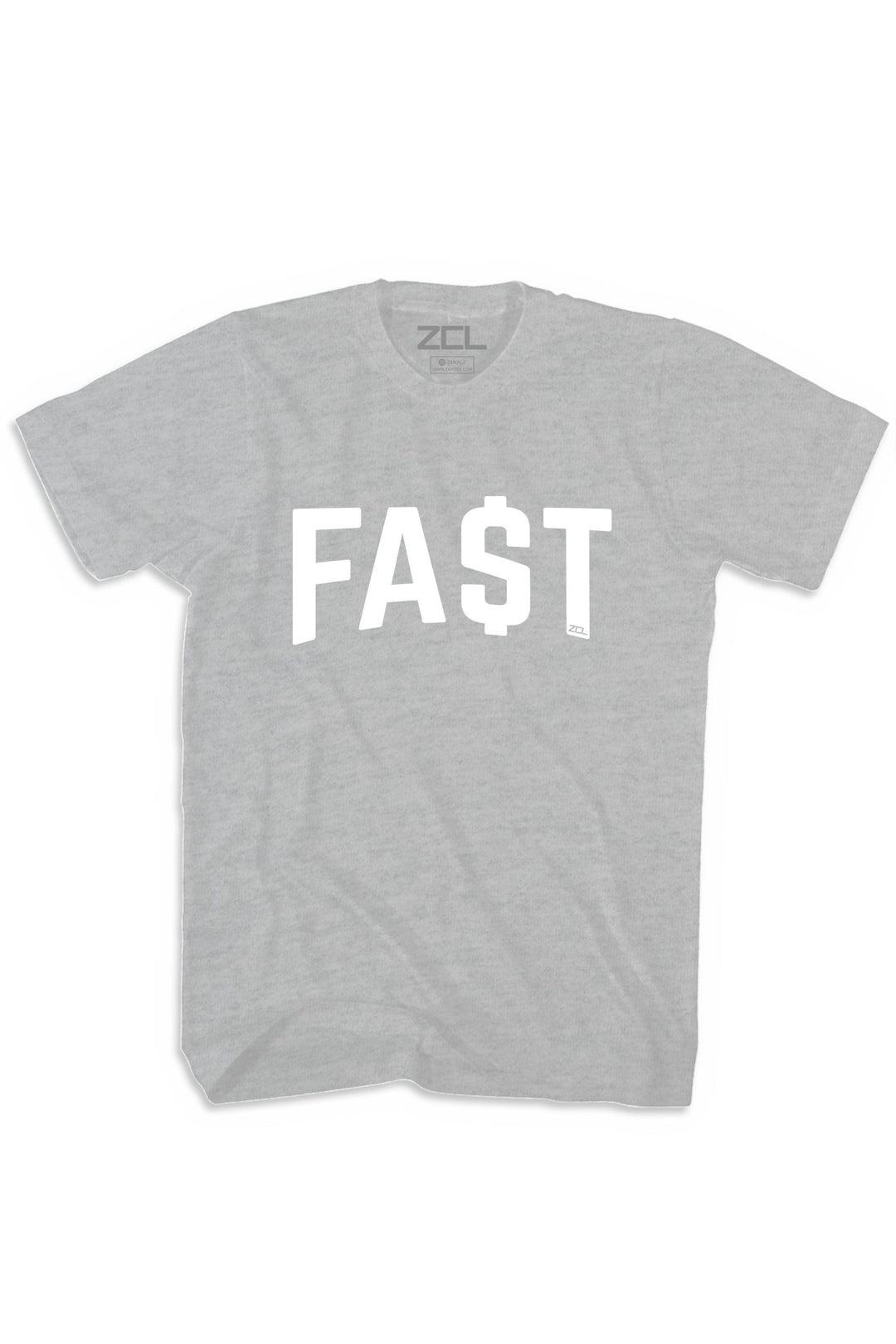 Fa$t Money Tee (White Logo) - Zamage