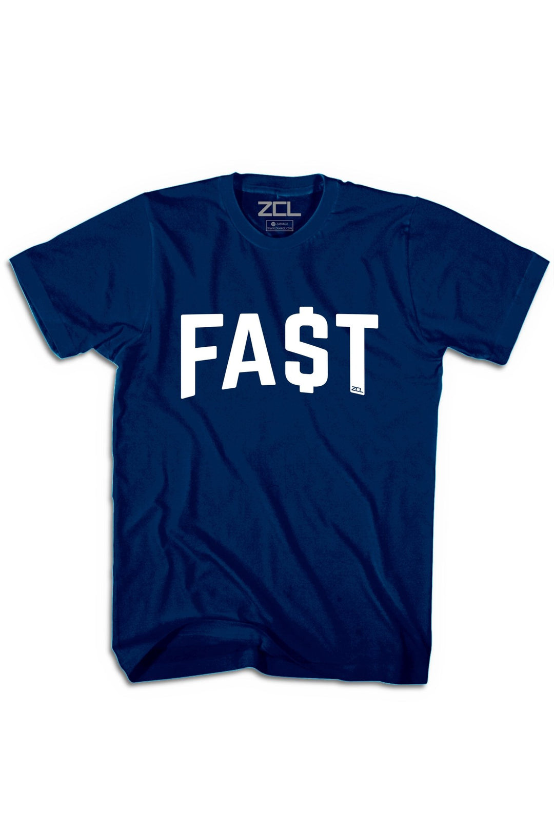 Fa$t Money Tee (White Logo) - Zamage