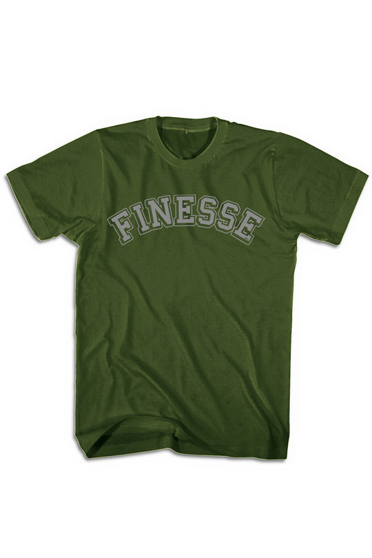 Finesse Tee (Grey Logo) - Zamage