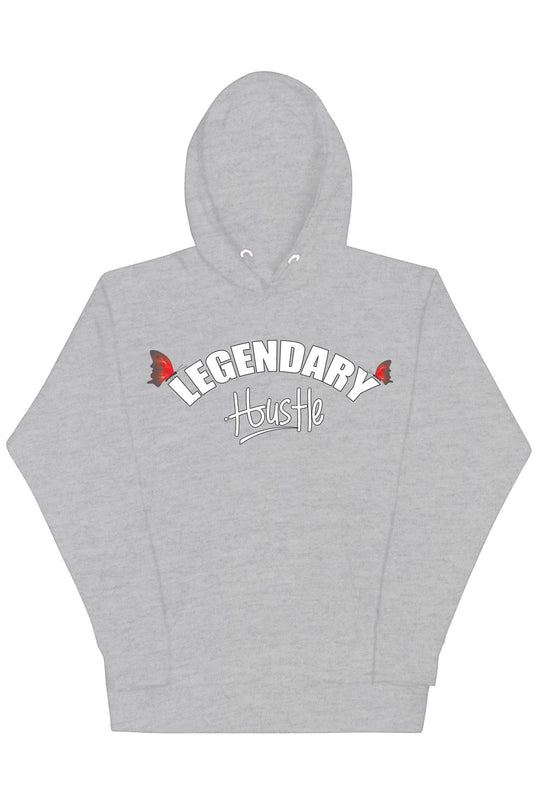 Legendary Hustle Hoodie (White Logo) - Zamage
