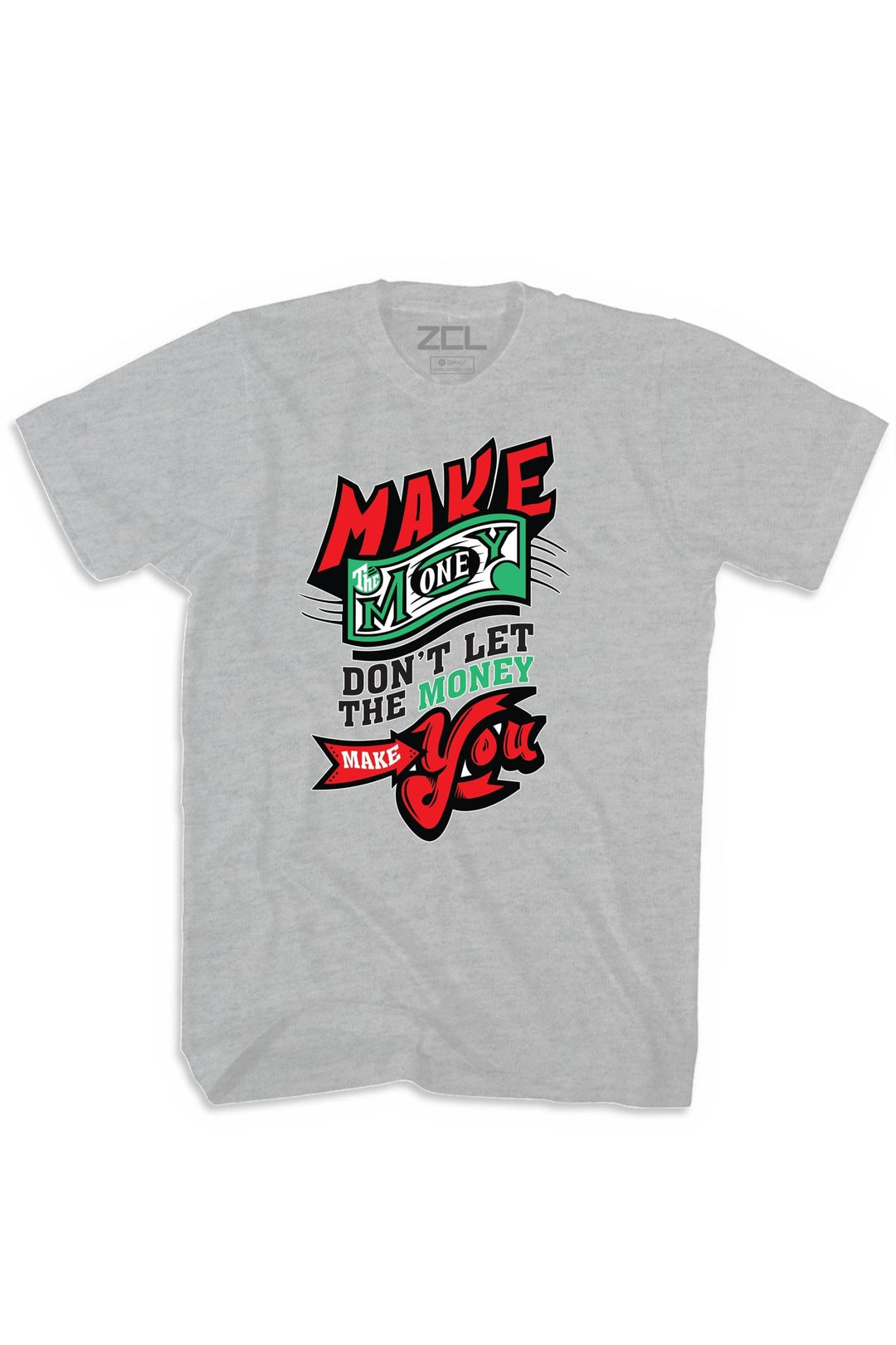Make Money Tee (Multi Color Logo) - Zamage