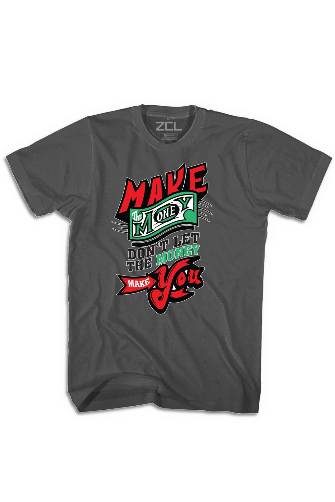 Make Money Tee (Multi Color Logo) - Zamage