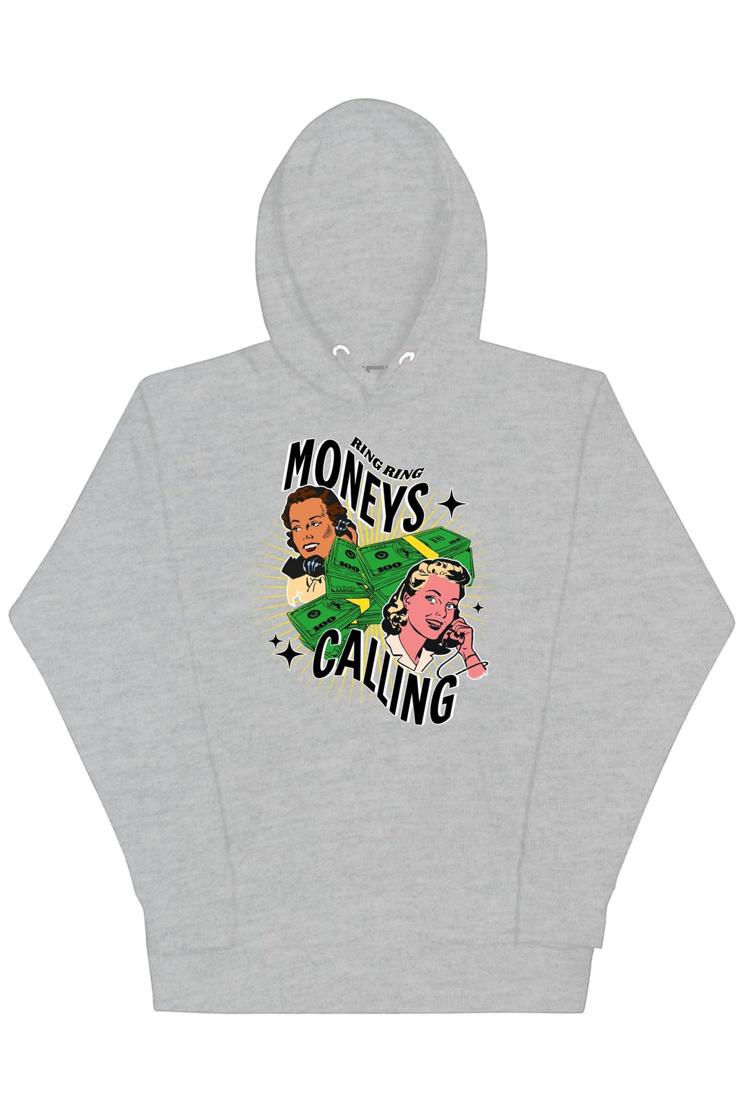 Moneys Calling Hoodie (Multi Color Logo) - Zamage