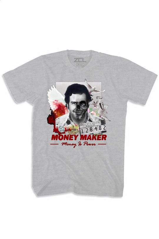 Official Money Maker Tee (Red Logo) - Zamage