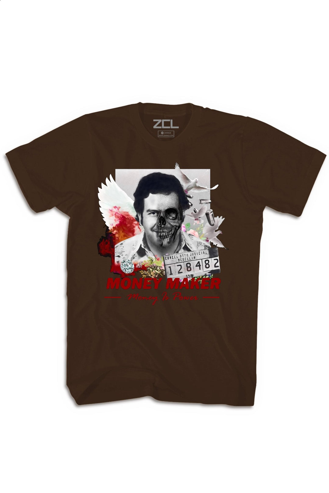 Official Money Maker Tee (Red Logo) - Zamage