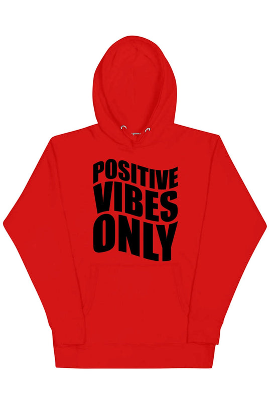 Positive Vibes Only Hoodie (Black Logo) - Zamage