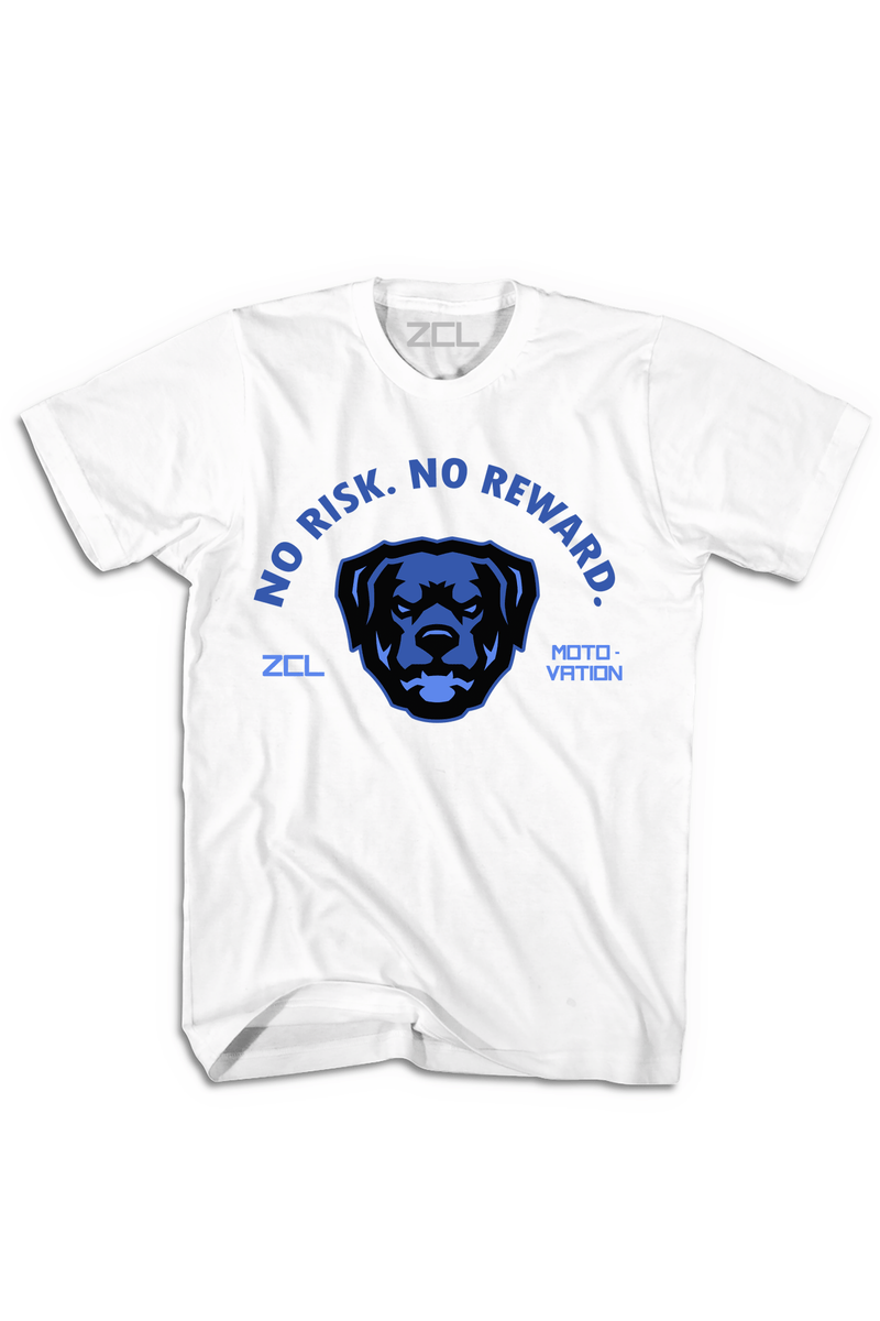 Solid Hookup "No Risk No Reward" Tee (Blue) - Zamage
