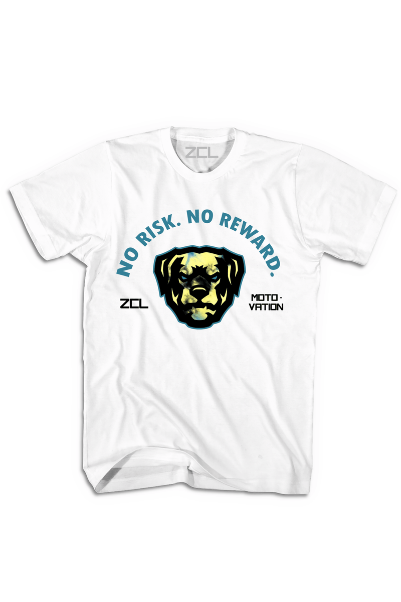 Tie Dye Hookup "No Risk No Reward" Tee (Green) - Zamage
