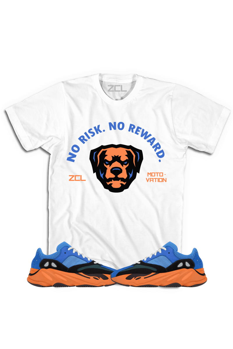 Yeezy Boost 700 "No Risk No Reward" Tee (Bright Blue) - Zamage