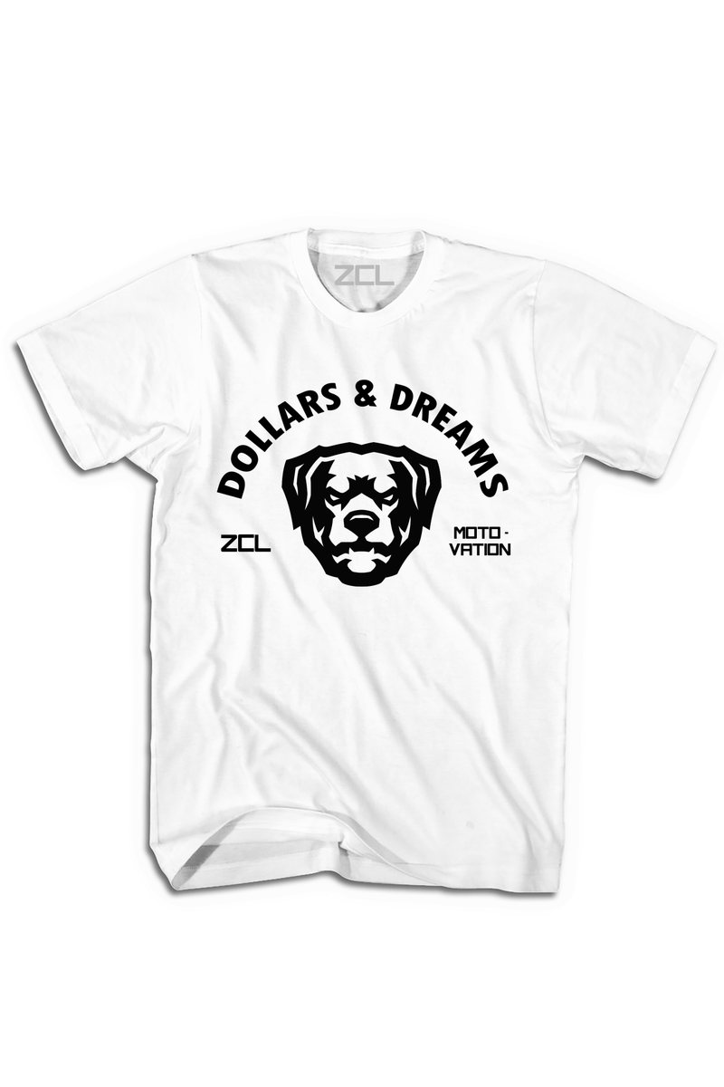 ZCL Dollars & Dreams Tee (White) - Zamage