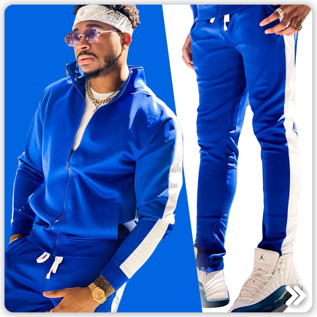 Blue Track Pants: Another Essential Streetwear Piece