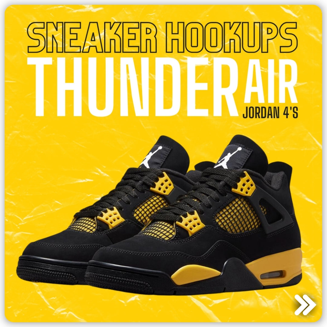 Air Jordan 4 Thunder Hookup Tees