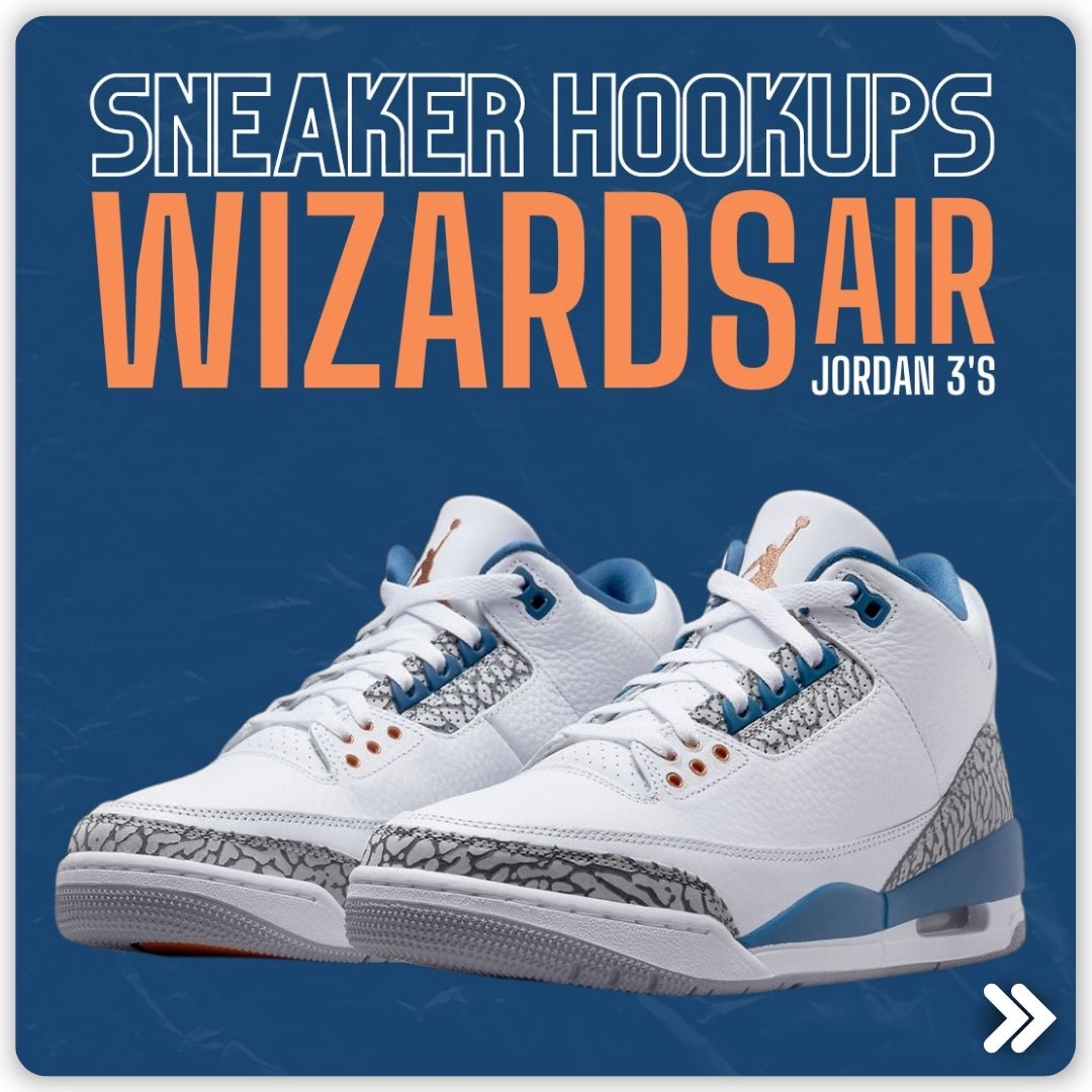 Level Up Your Sneaker Game with Zamage's Air Jordan 3 Wizard Sneaker Hookups - Zamage