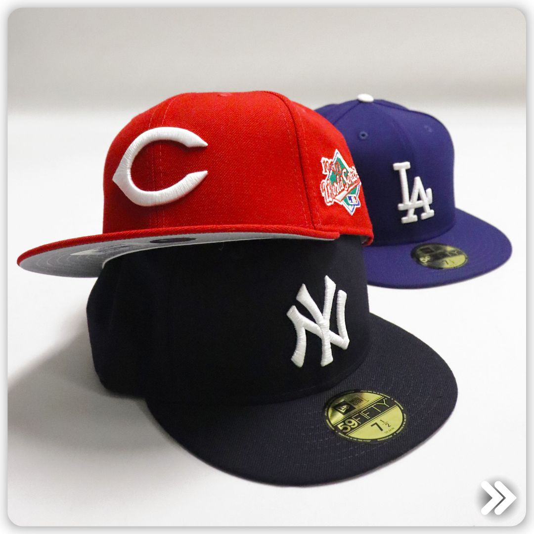 new era baseball team hats