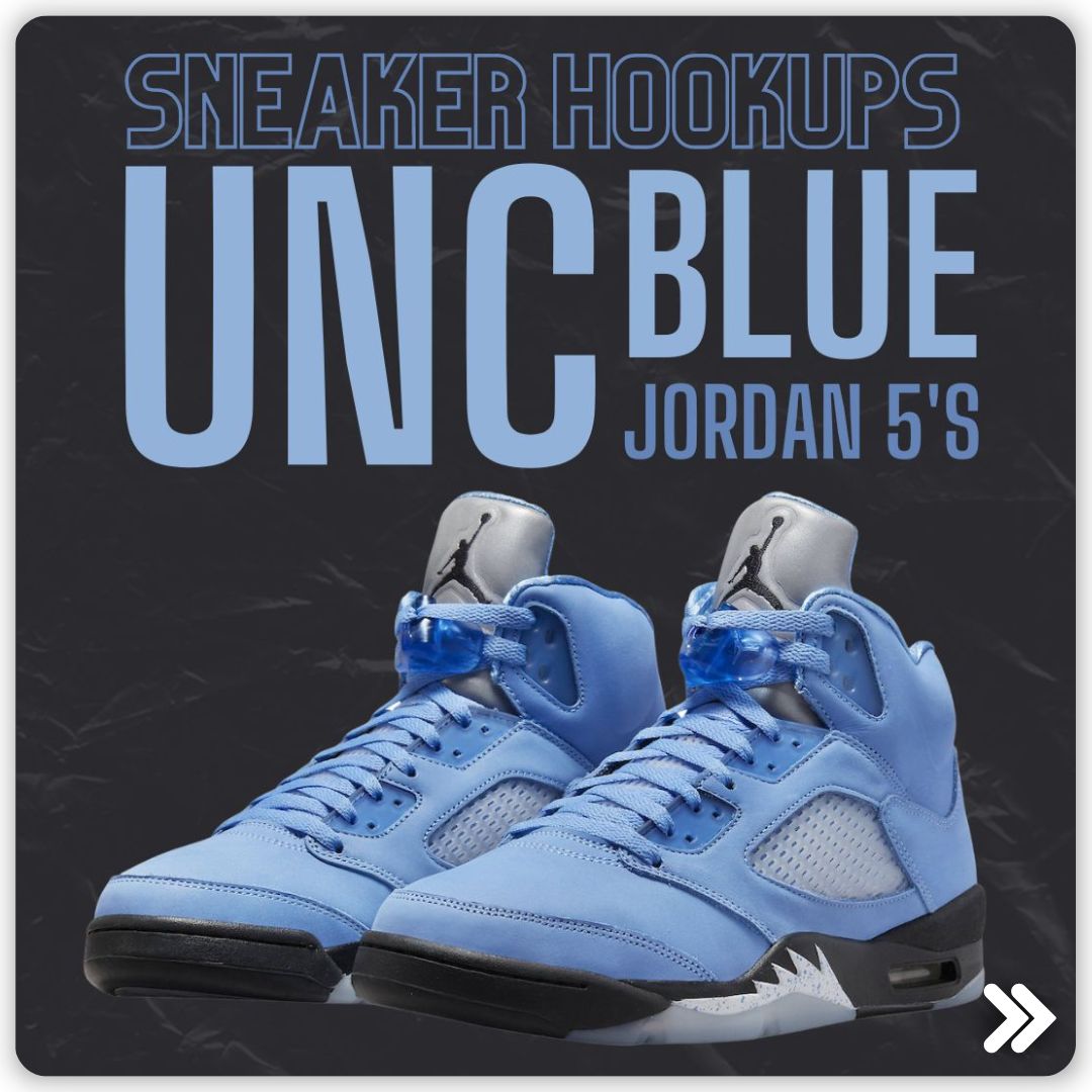 Elevate Your Sneaker Game with Zamage's Air Jordan 5 UNC Sneaker Hookups