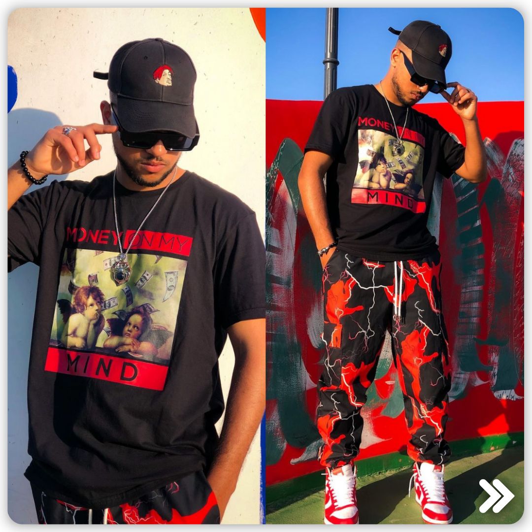 Upgrade Your Hustle with The Money On My Mind Graphic Drop - Zamage