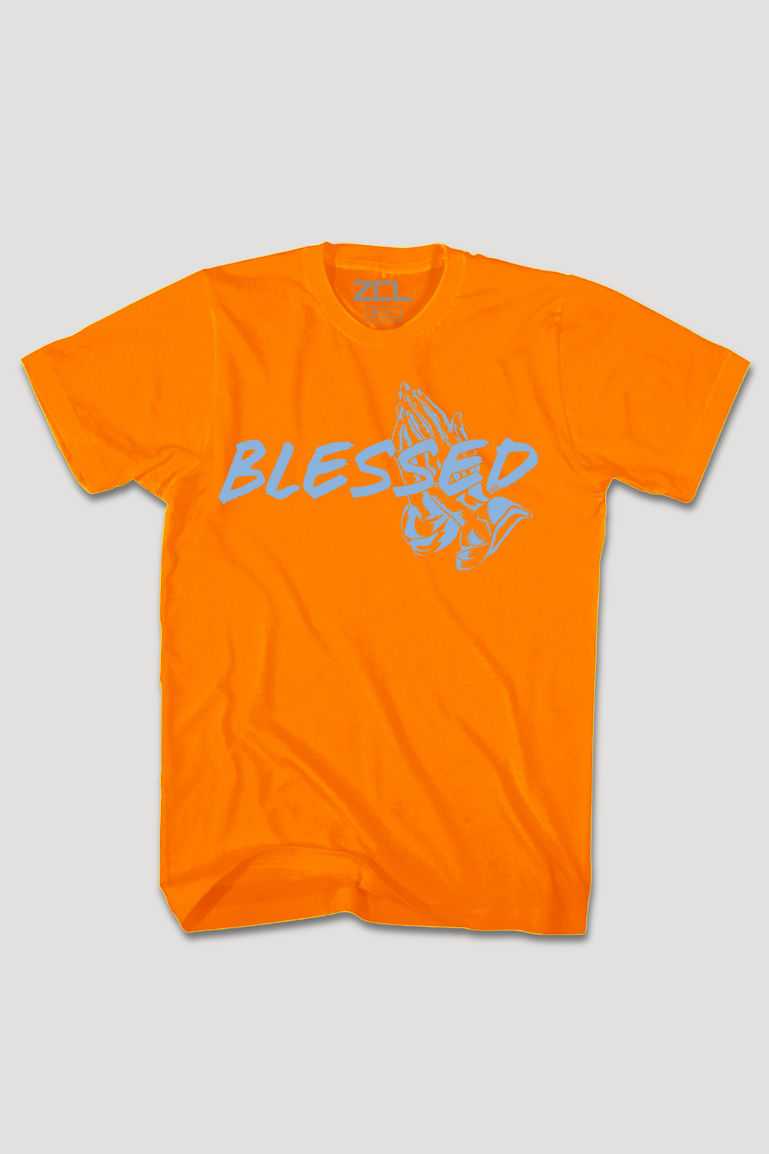 Blessed Tee (Powder Blue Logo)