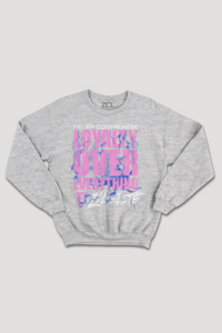 Loyalty Over Everything Crewneck Sweatshirt (Multi Color Logo)