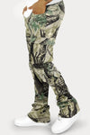 Vortex Cargo Stacked Denim (Woodland Camo)