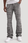 Liberty Edge Stacked Denim (Grey Wash)