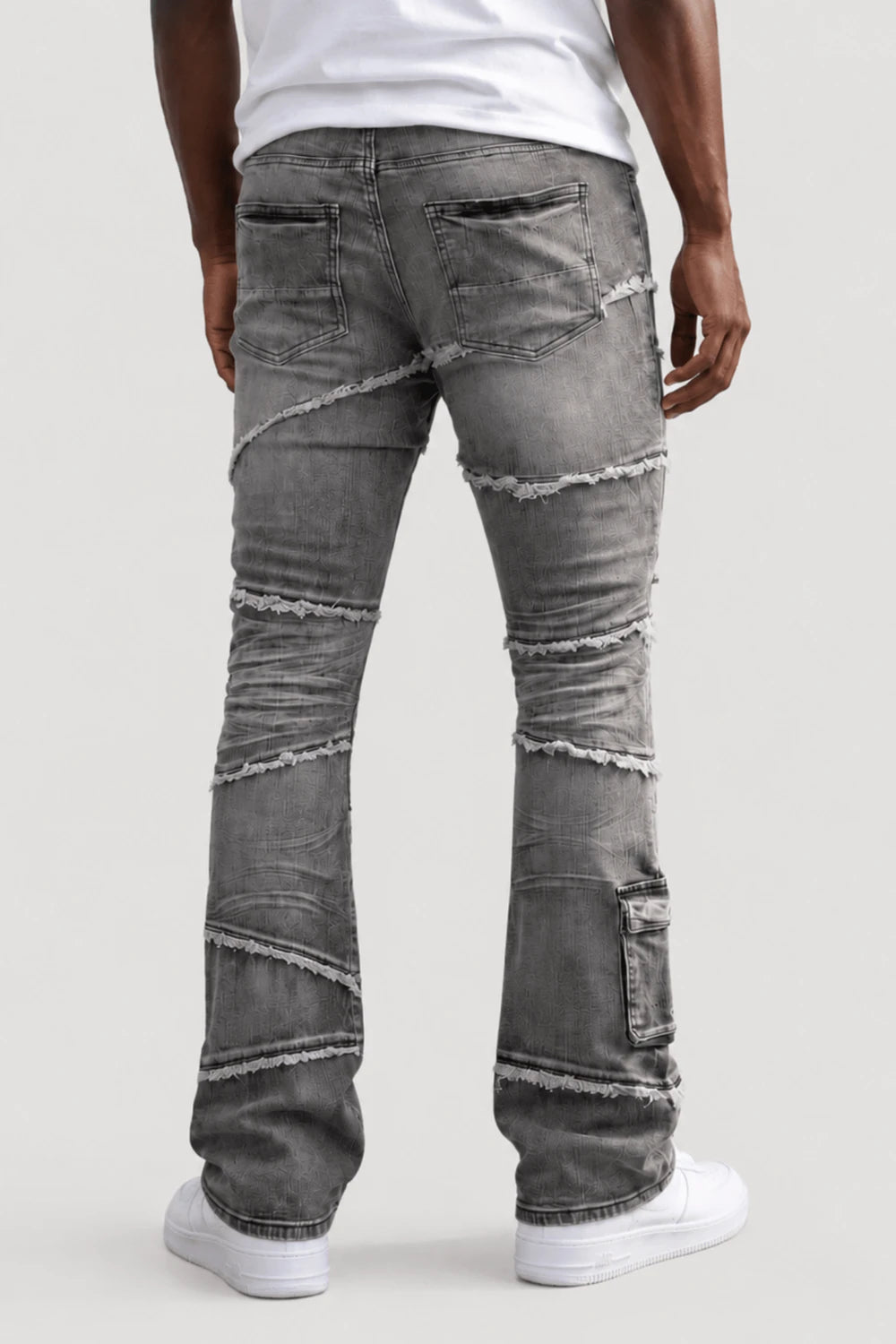 Liberty Edge Stacked Denim (Grey Wash)