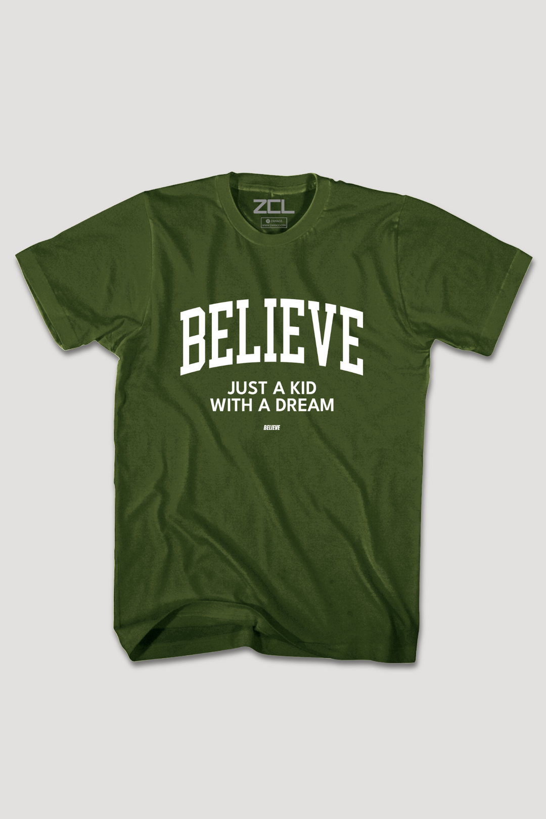 Believe Tee (wit logo)