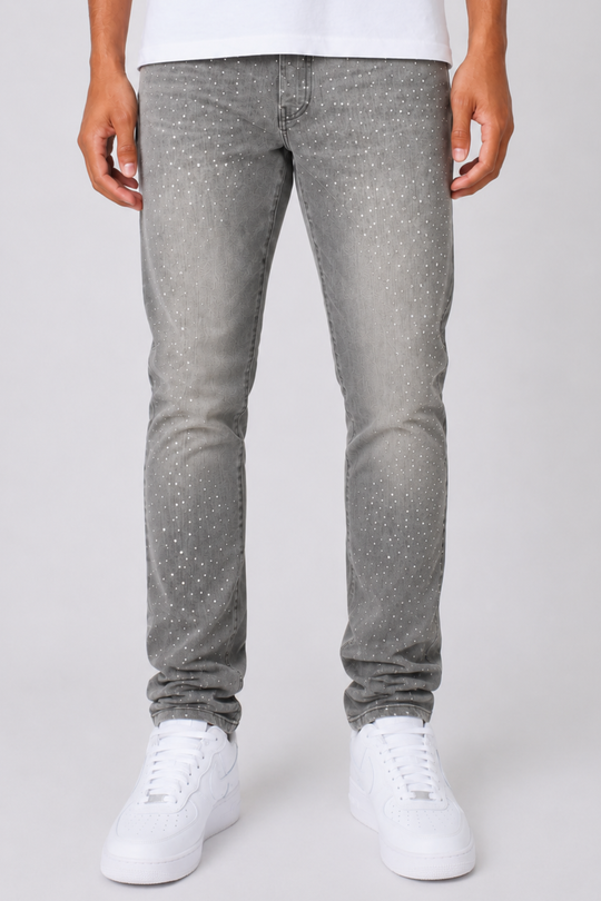 Stoned Out Denim (Grey Wash) (RR5-159)
