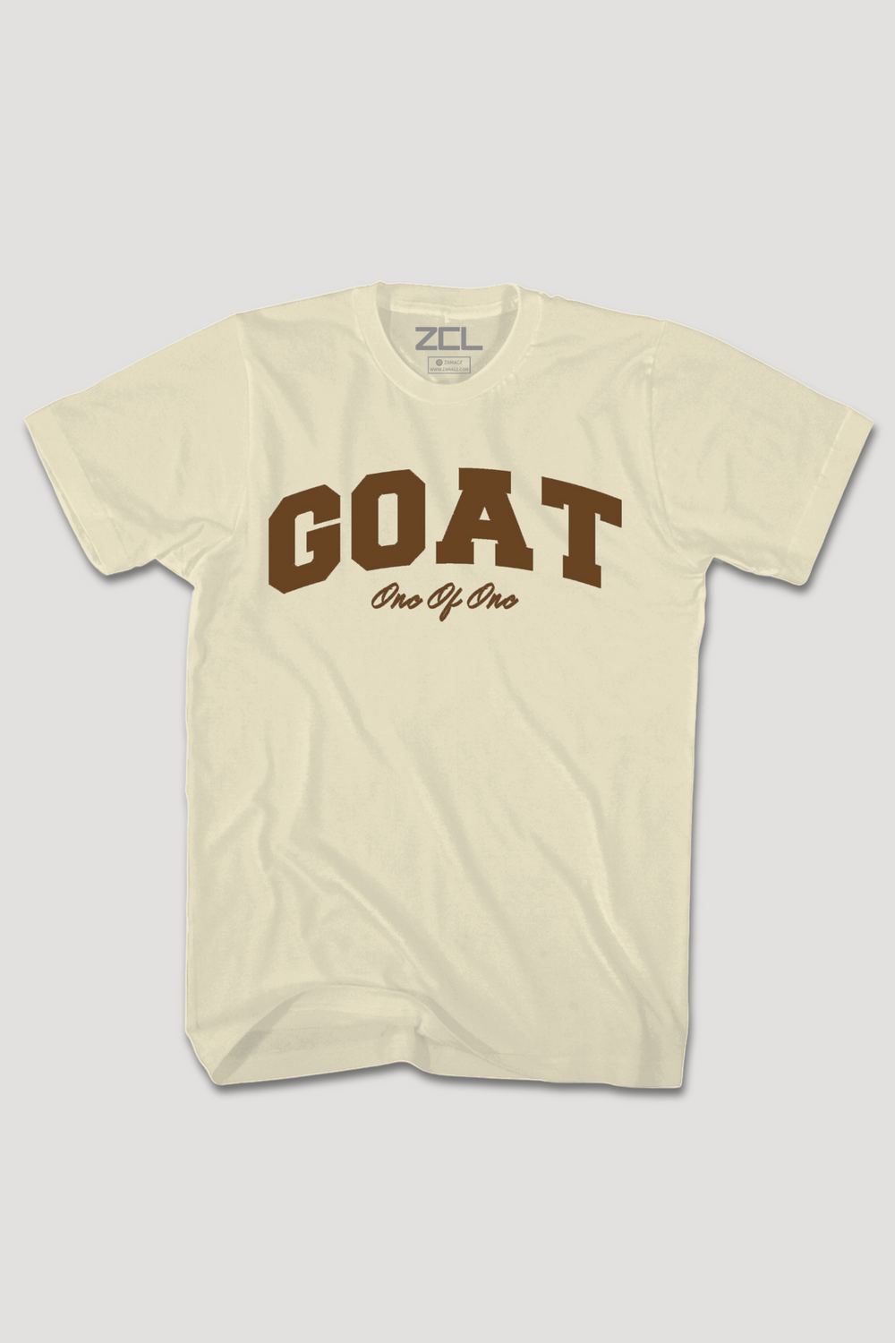 Goat Tee (Brown Logo)