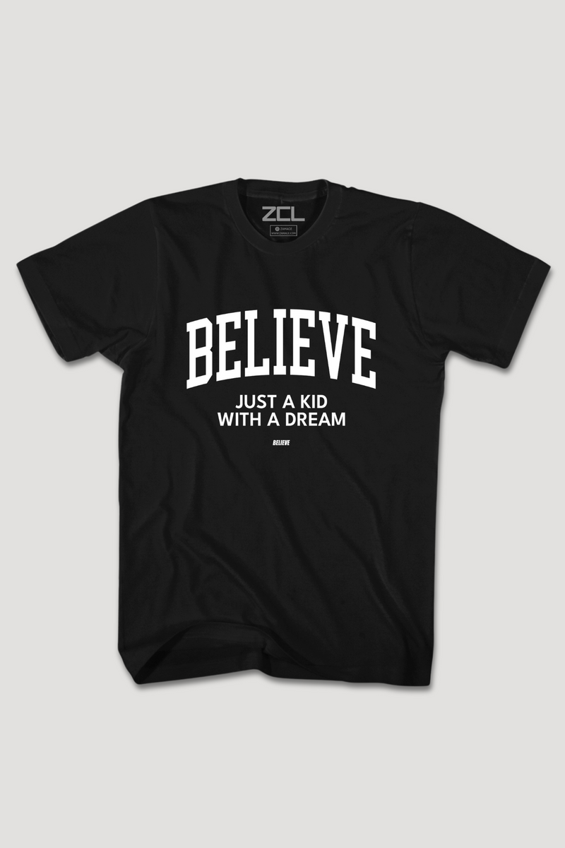 Believe Tee (wit logo)