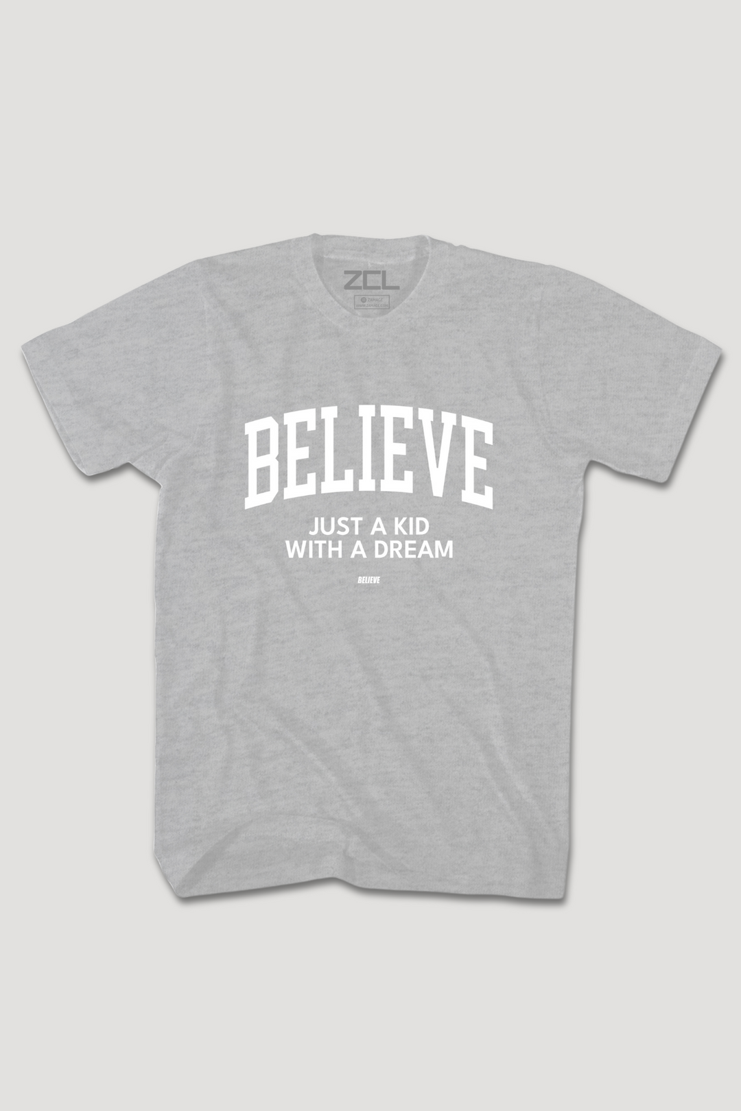 Believe Tee (wit logo)