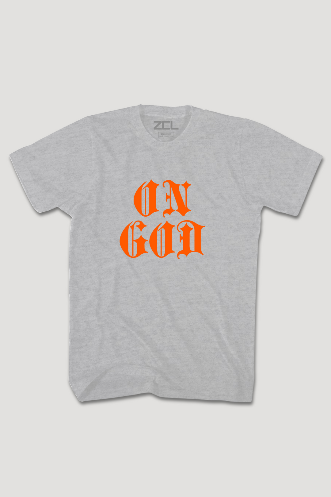 On God Tee (Orange Logo)