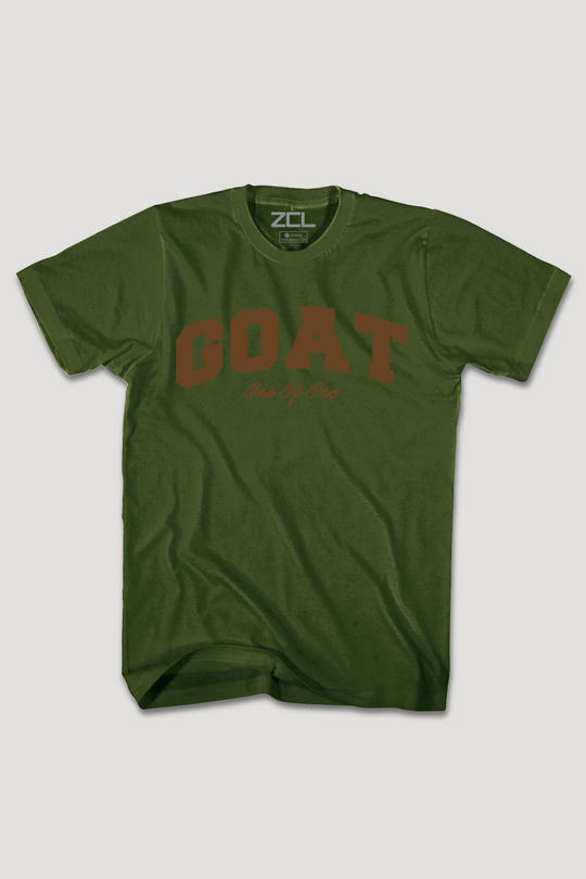 Goat Tee (Brown Logo)