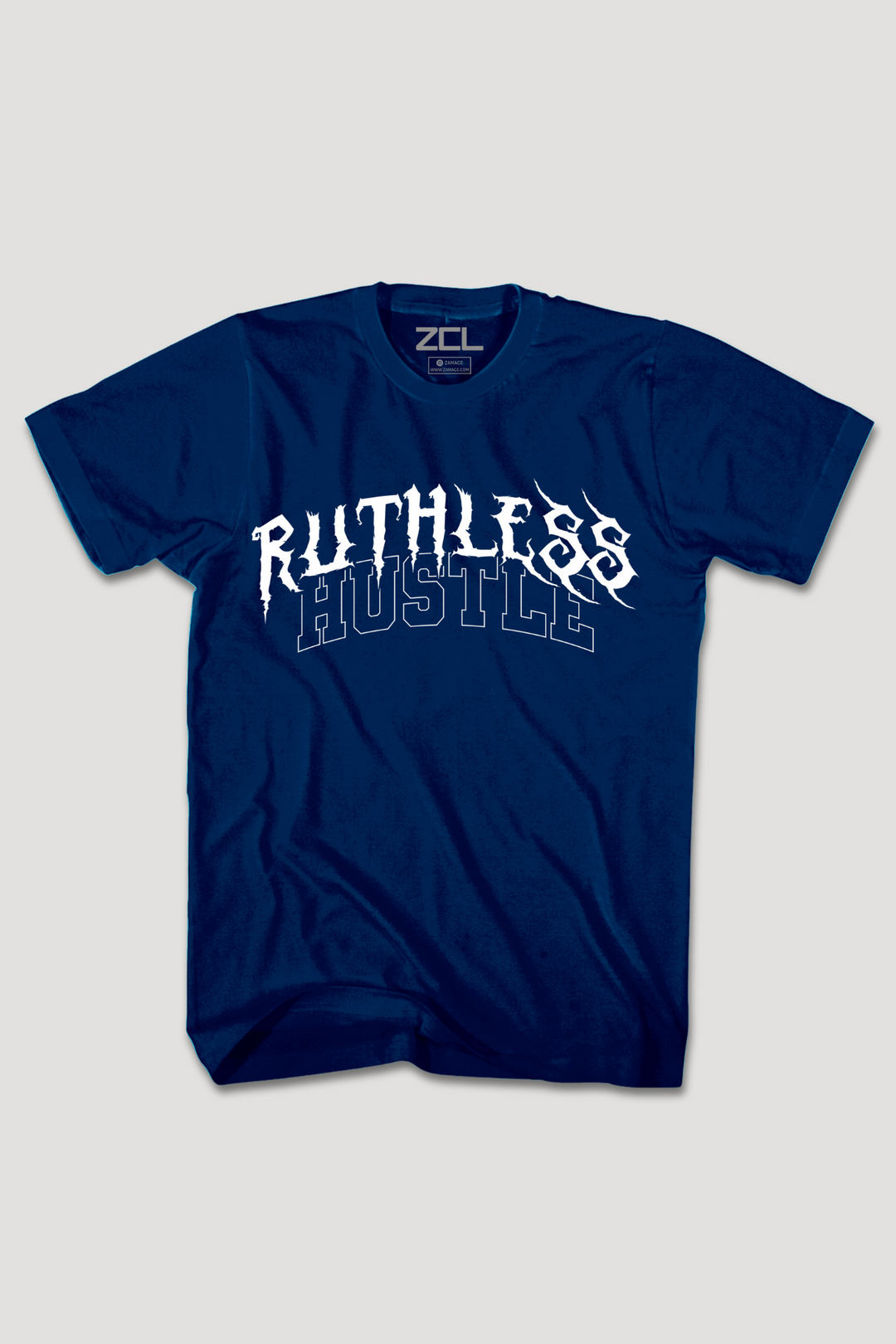 Ruthless Hustle Tee (White Logo)