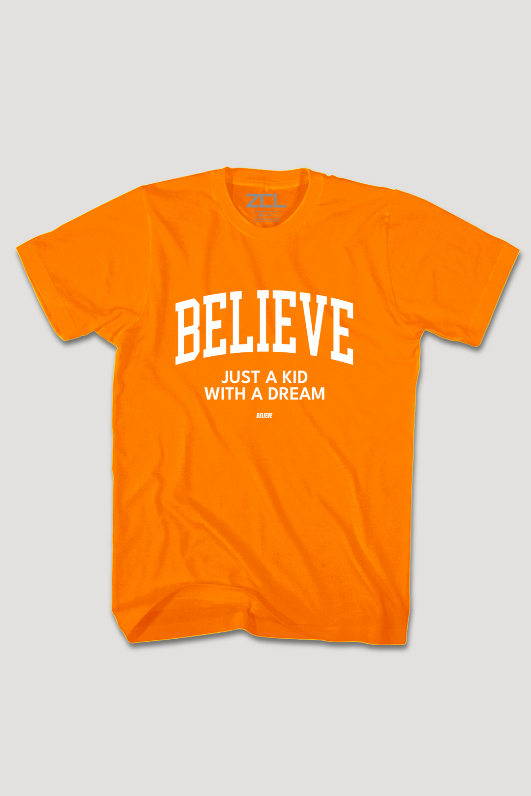 Believe Tee (wit logo)