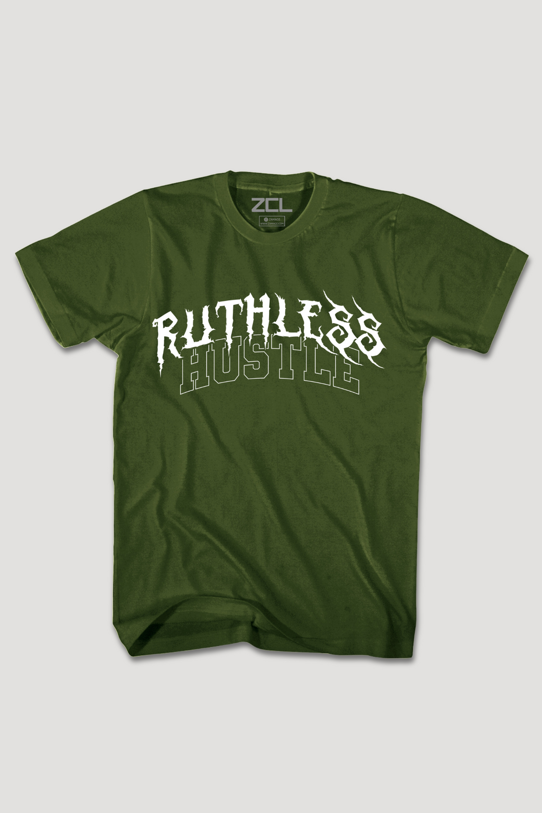 Ruthless Hustle Tee (wit logo)