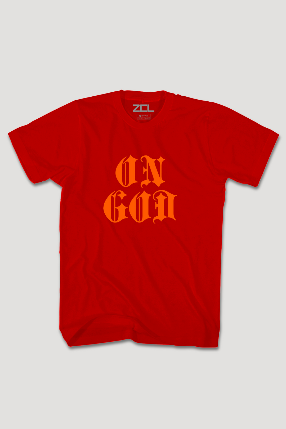 On God Tee (Orange Logo)