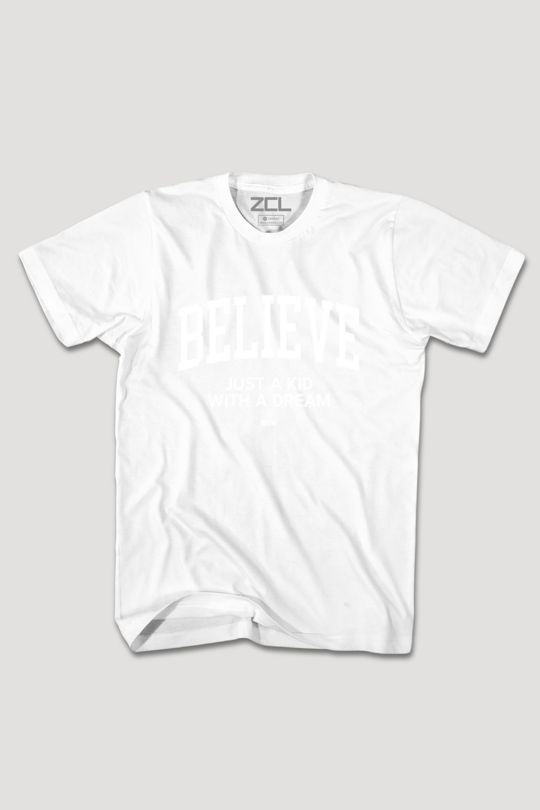 Believe Tee (White Logo)