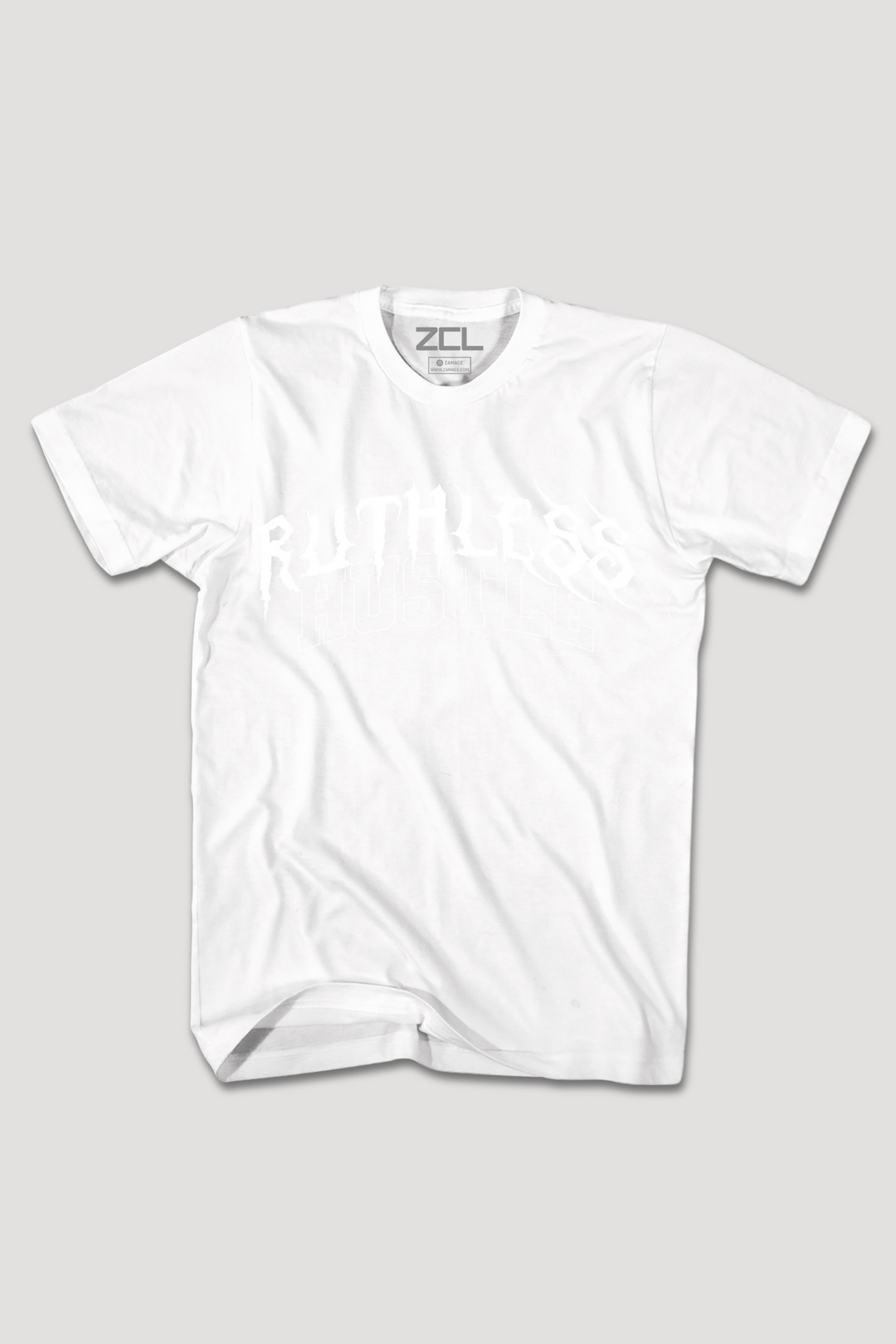 Ruthless Hustle Tee (White Logo)