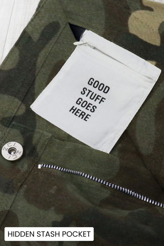 Vortex Ripped Stacked Denim (Camo)