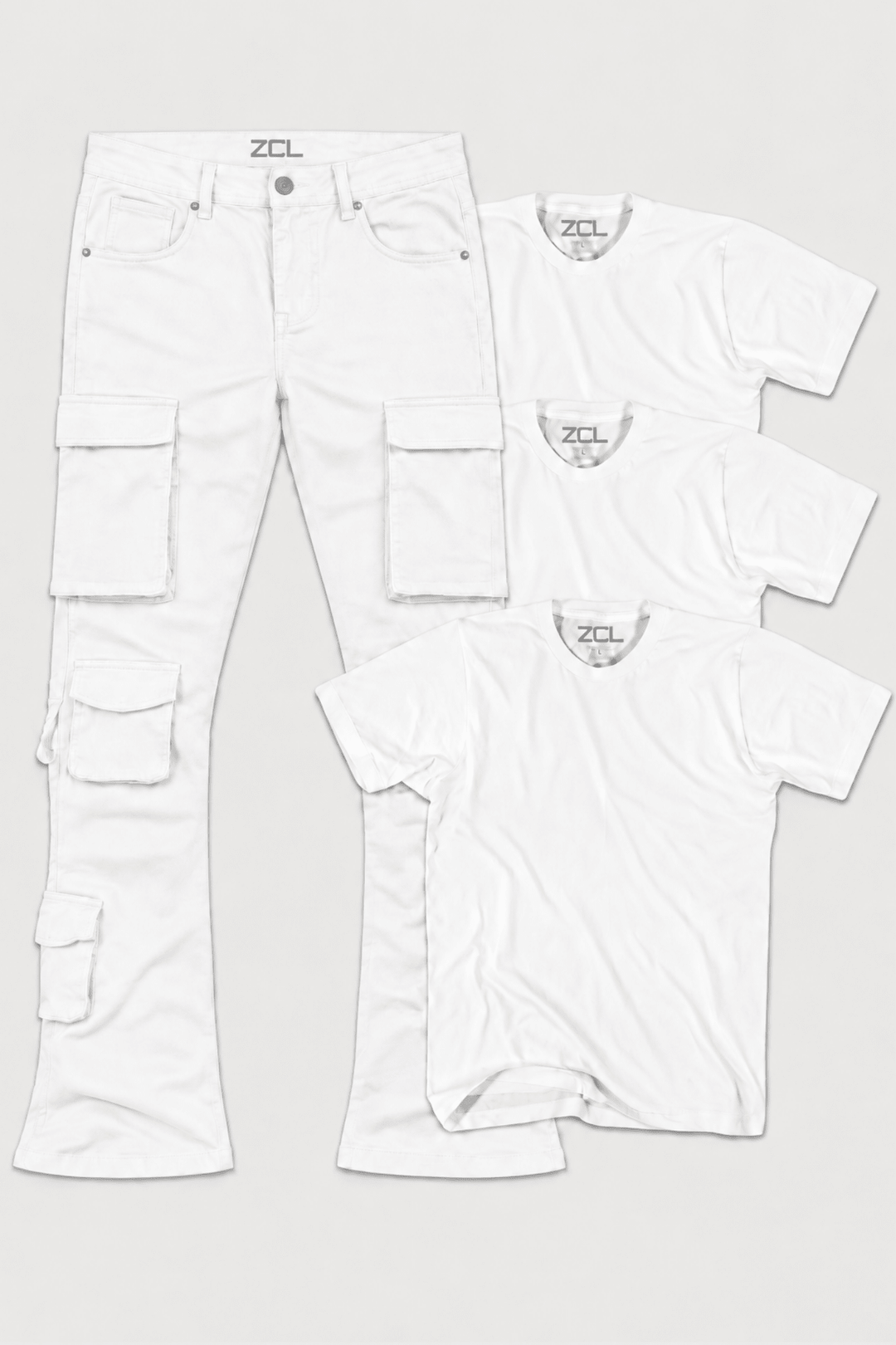 3 Clean Tees for $5 + White Cargo Vortex - Zamage