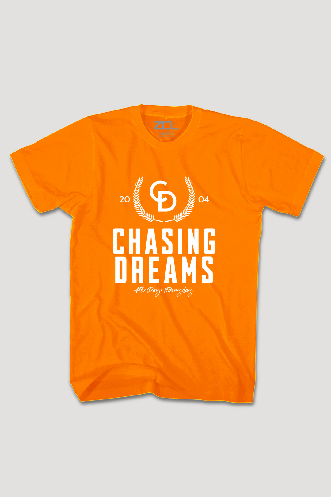 Chasing Dreams T-shirt (wit logo)