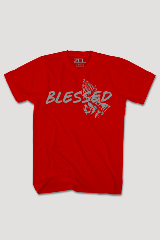 Blessed Tee (Grey Logo)