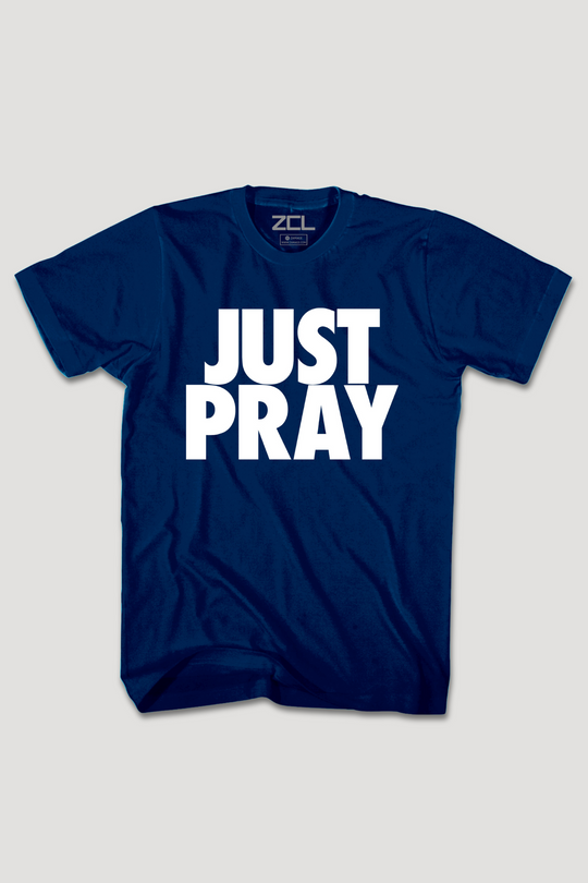 Just Pray Tee (White Logo)