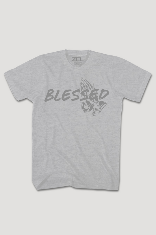 Blessed Tee (Grey Logo)