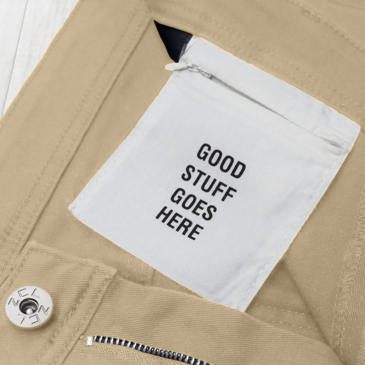 <h2>Comes With Hidden Stash Pocket</h2>