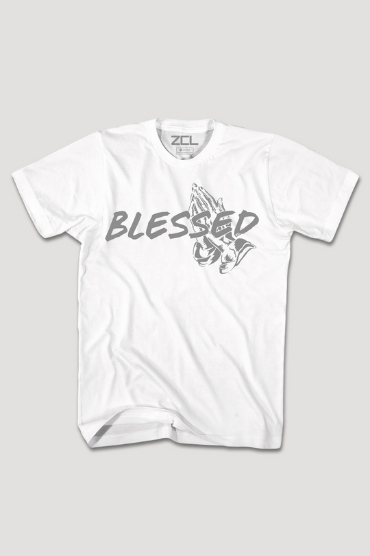 Blessed Tee (Grey Logo)