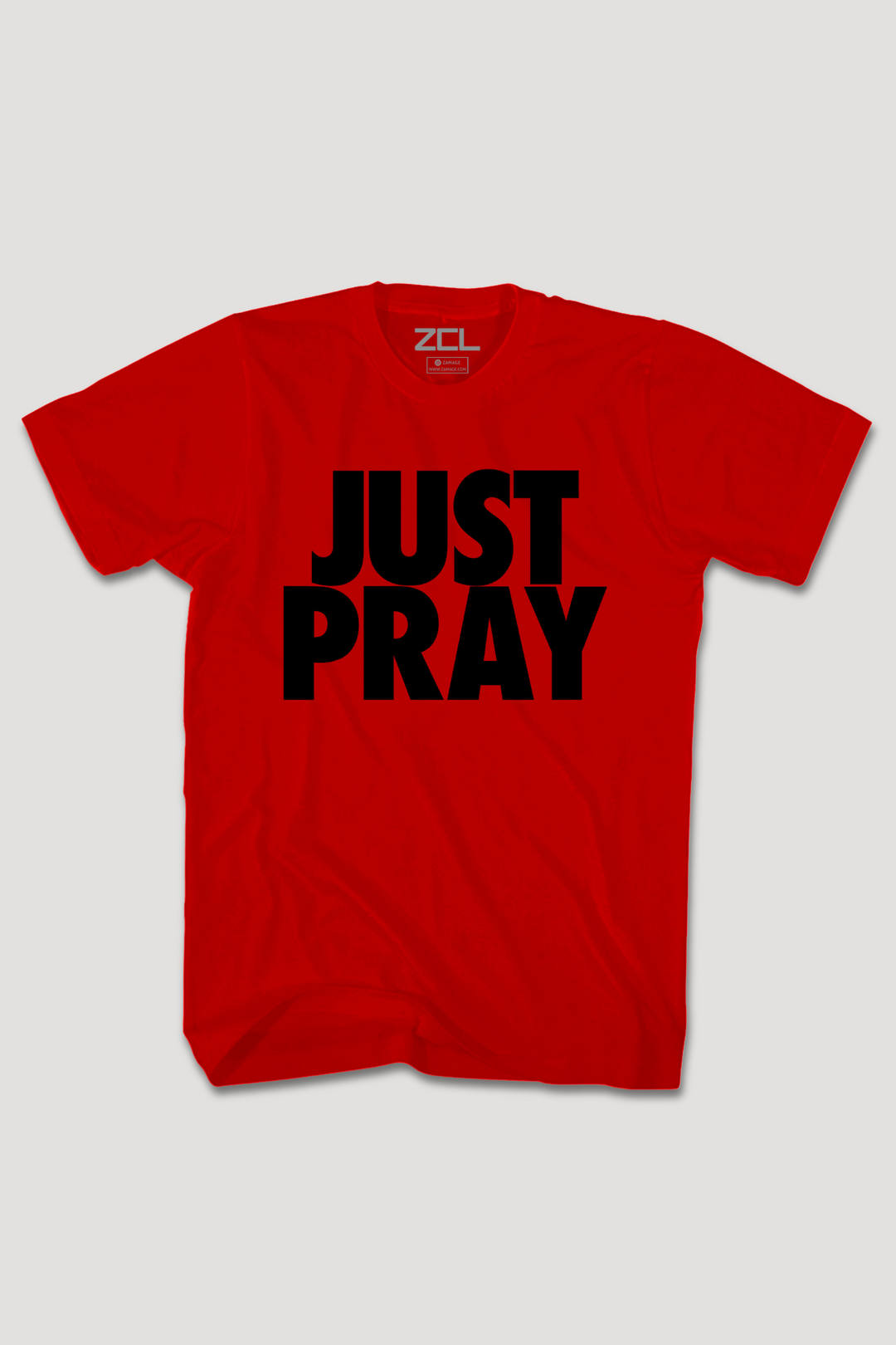 Just Pray Tee (zwart logo)