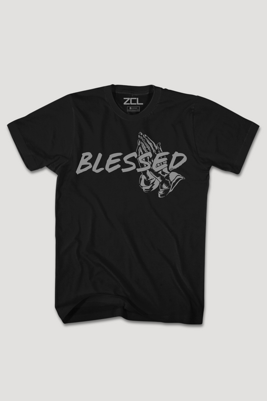 Blessed Tee (Grey Logo)