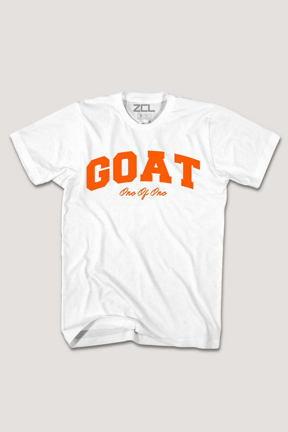 Premium Goat Tee (Orange Logo)