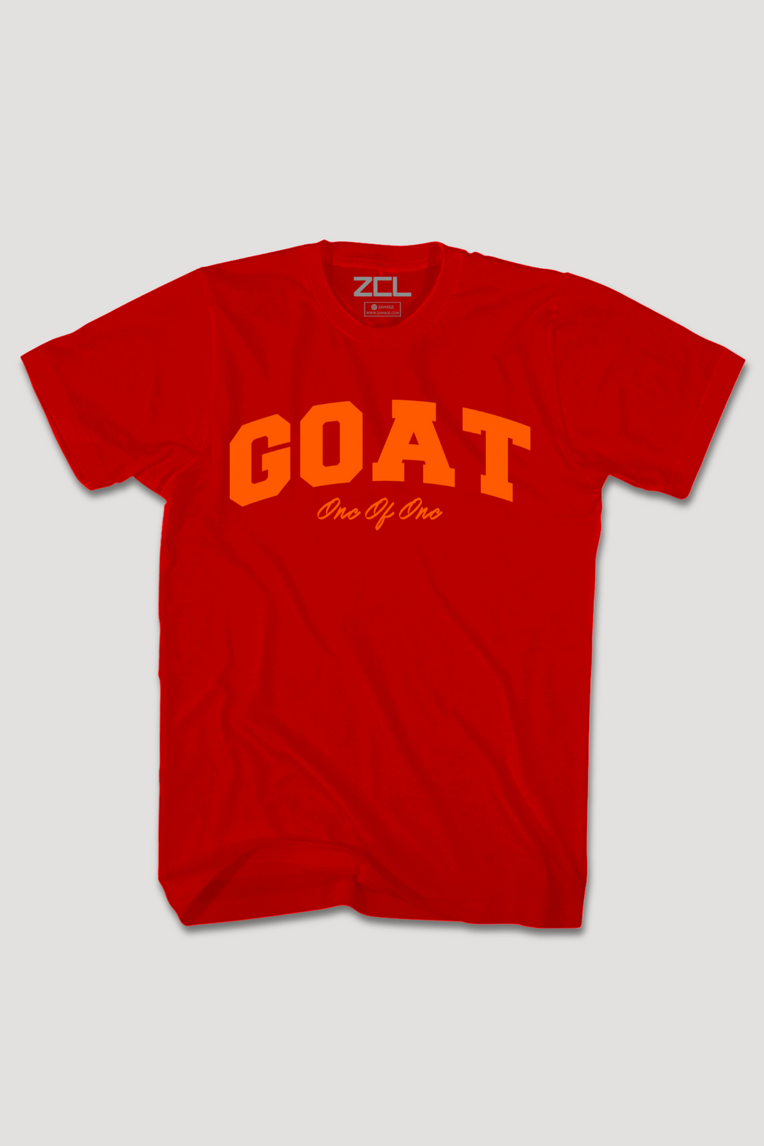 Goat Tee (Orange Logo)